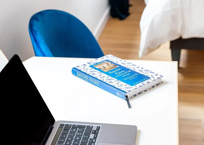 아파트 Calme & Chic Bleu - Proche Gare Et Centre *